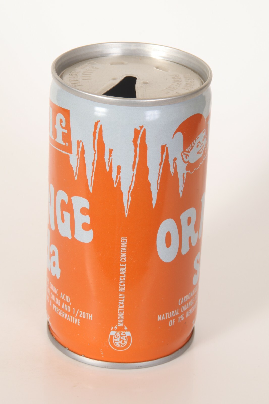 Elf Orange Soda can