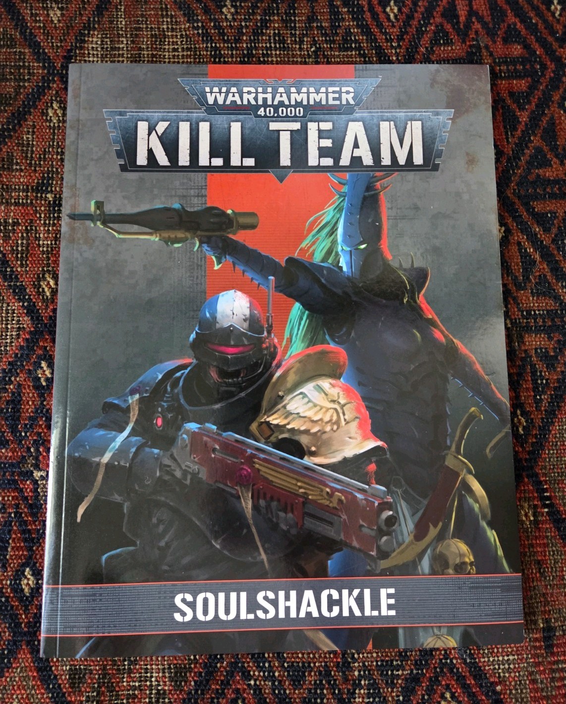 Warhammer 40k Kill Team Soulshackle Softcover Book (2nd Edition Rules)