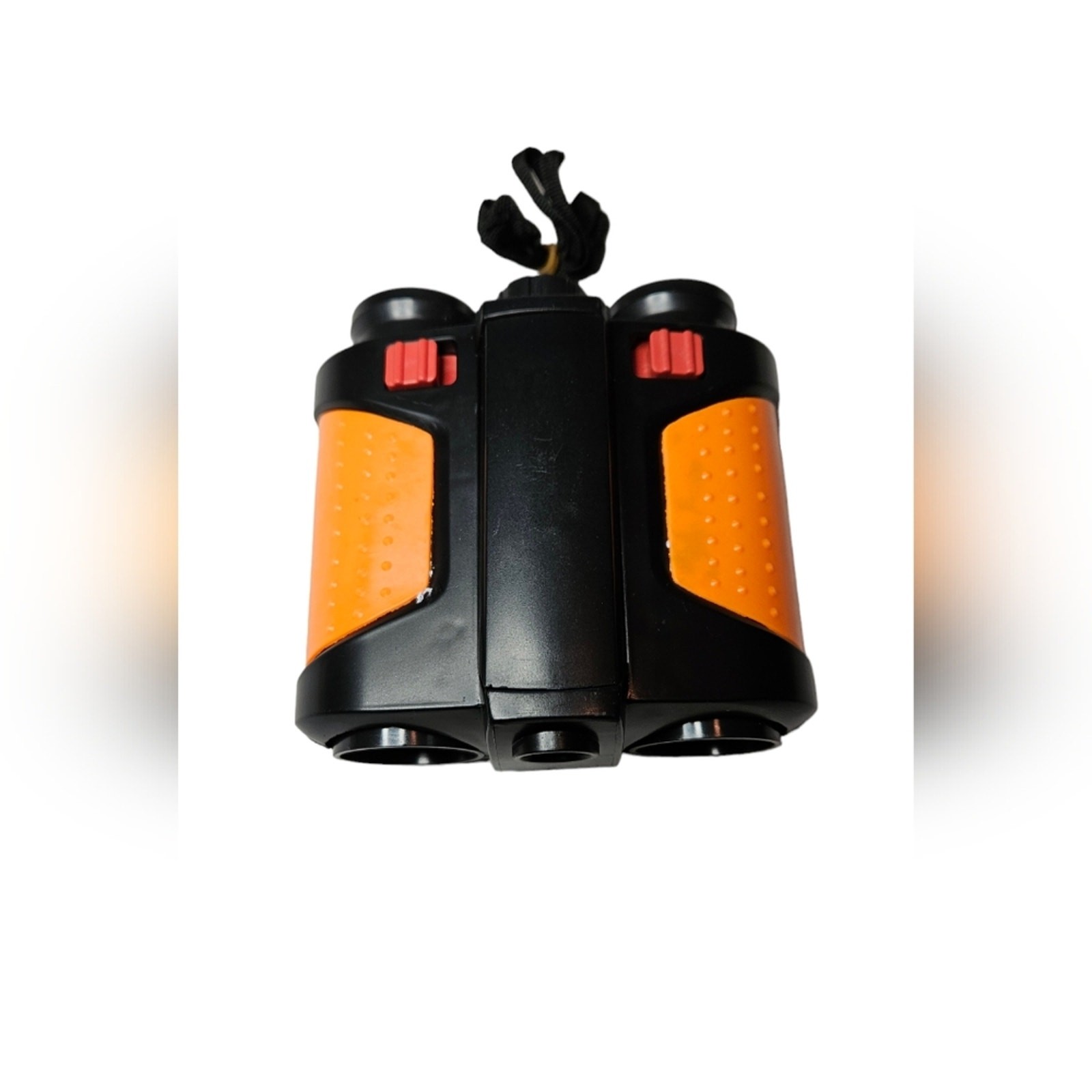 NWT Clear Vision Night Scope Binoculars, orange & black, tie string, never used.