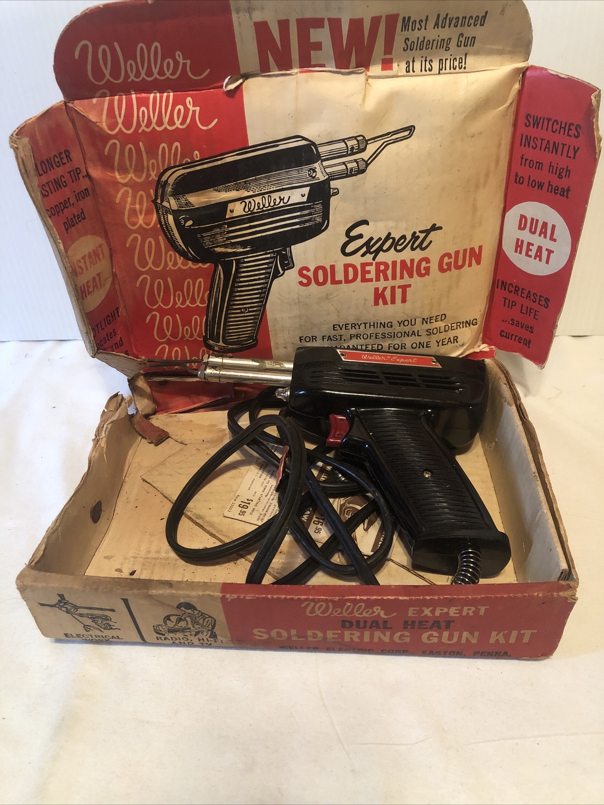 Weller 8200k Expert Dual Heat Soldering Gun Kit