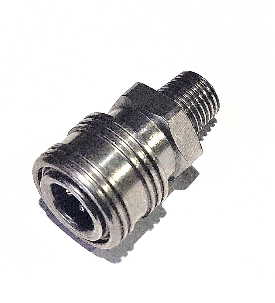 MTM Prima 1/4 NPT  Male Stainless Steel Quick Connect Coupler   USA  Quality