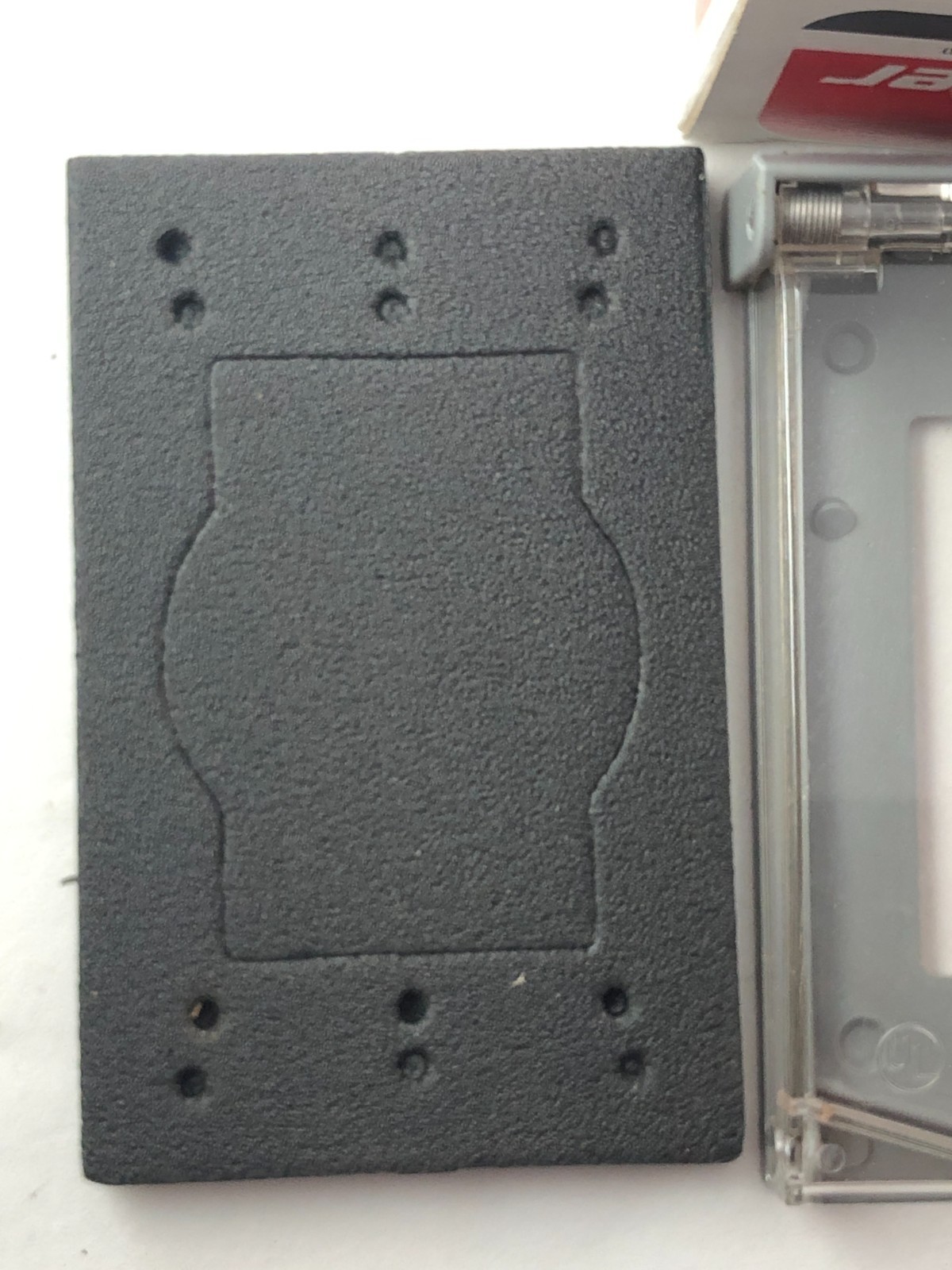 2 Slater Vertical Self Closing Cover Impact Resistant 3723