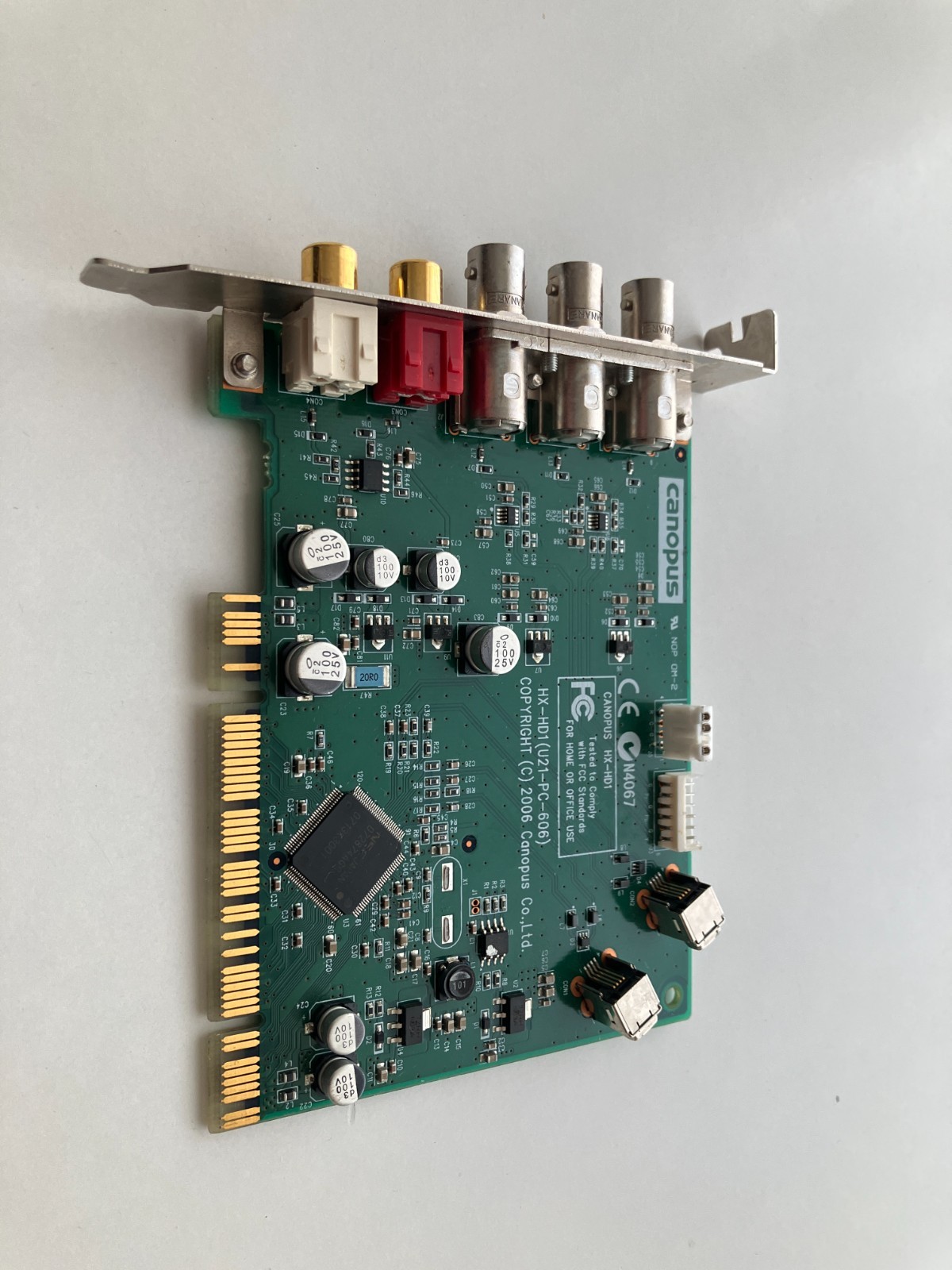 Canopus HX-HD1 (U21-PC-606) Component output card video capture