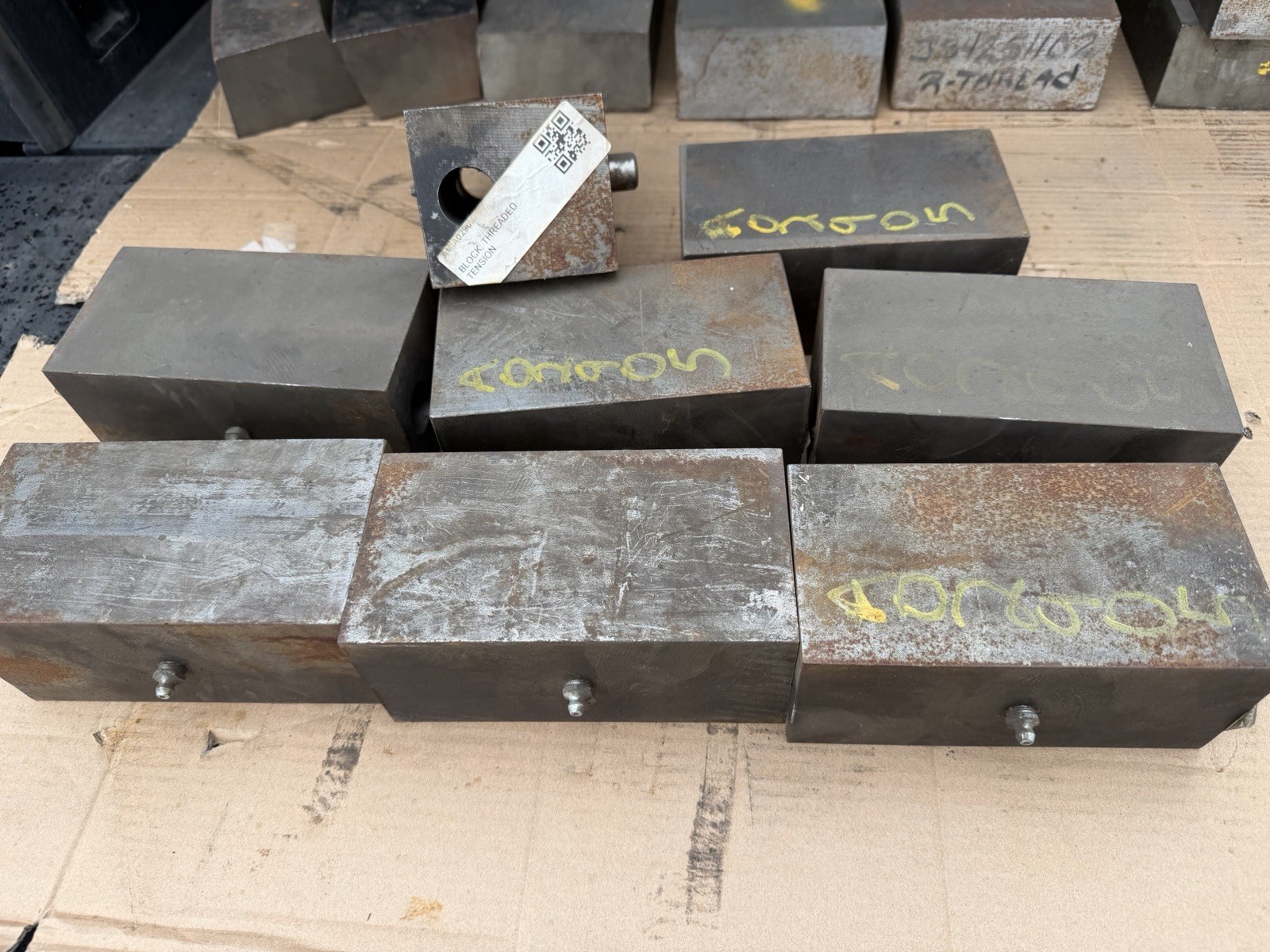 Kobelco Single jaw Threaded Tension Block Part A02905