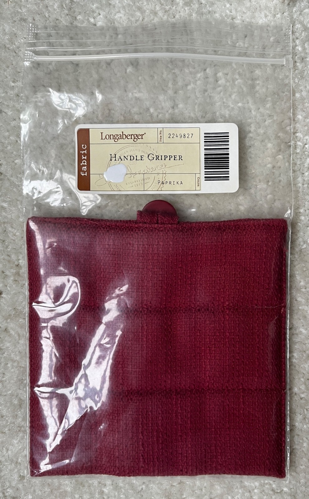 Longaberger Handle Gripper (paprika)
