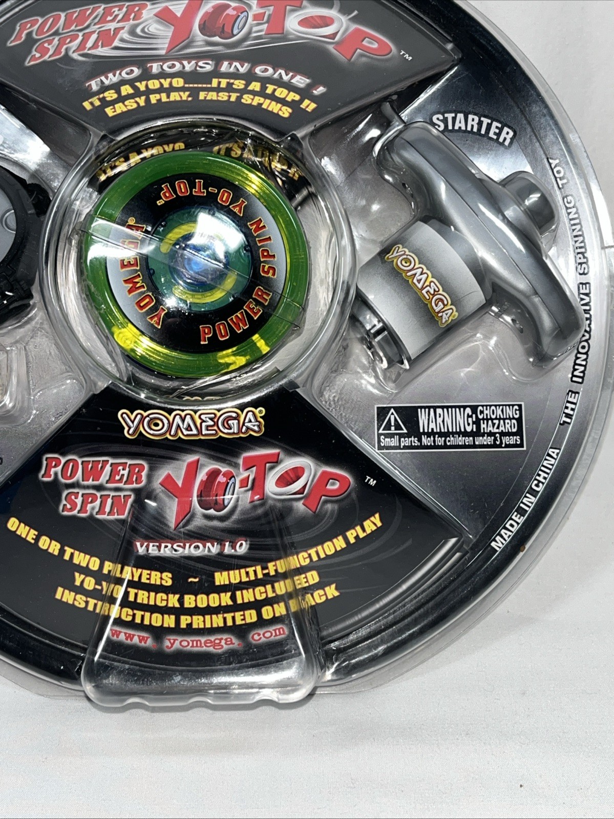 Yomega Power Spin Yo Top 2006, New In Original Packaging