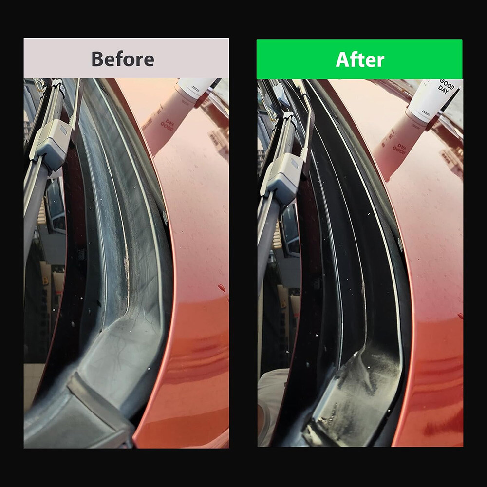 Car Plastic Trim Coating Refurbish Agent Interior Exterior Cleaner Restorer Kit