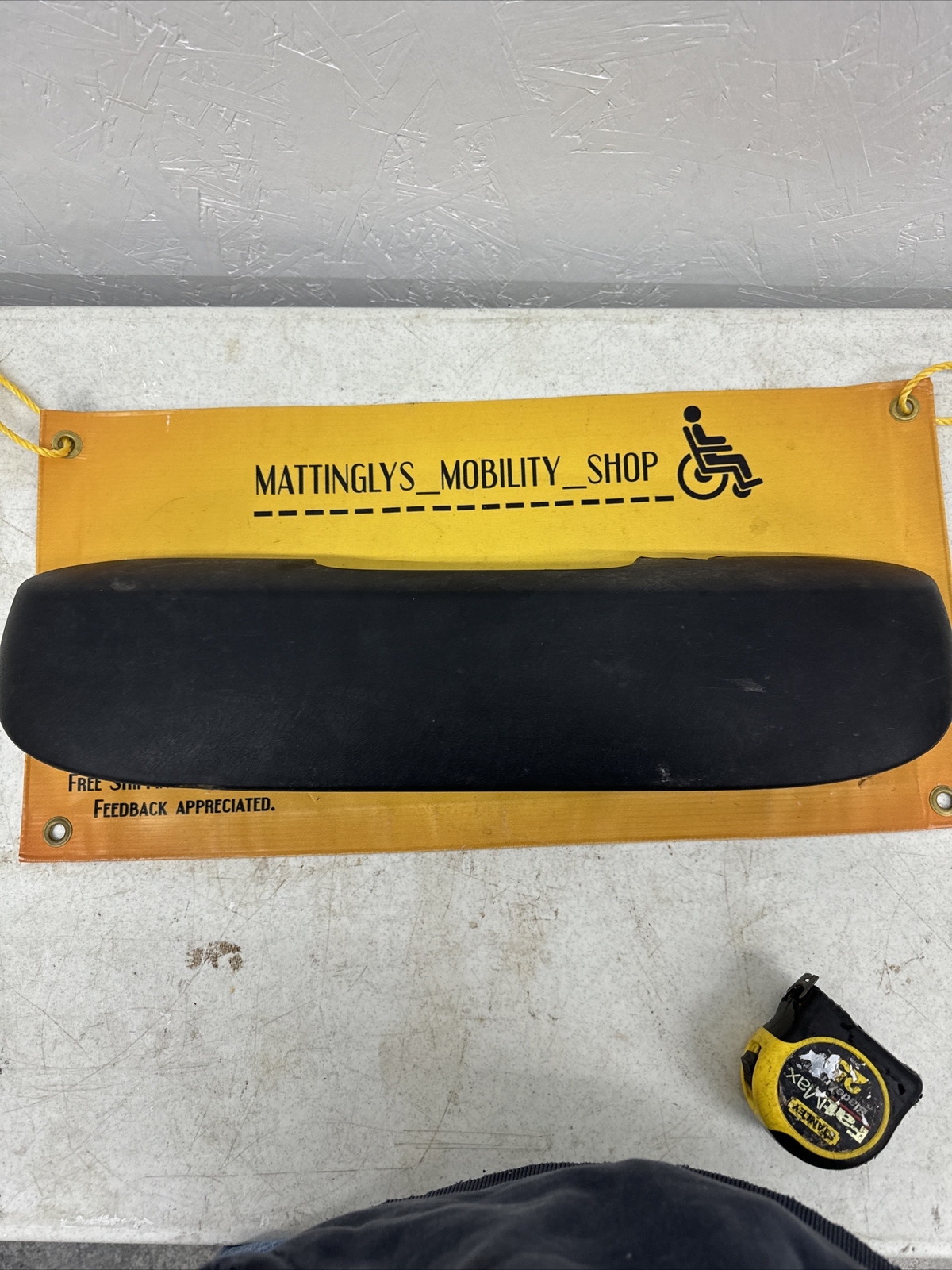 🥇Pride Maxima 3 Mobility Scooter Rear Rubber Bumper W/ Hardware *L@@K WoW*