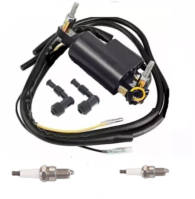 Ignition Coil +Spark Plug for Kawasaki KZ440-A LTD KZ440-B KZ440-D LTD 1981-1983