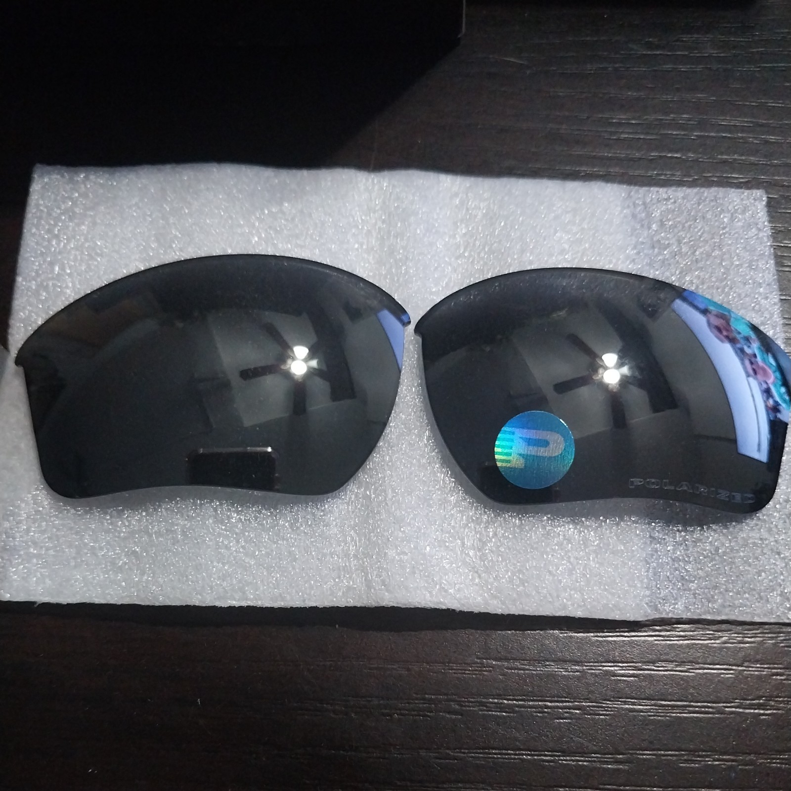 Authentic Oakley Half 2.0 XL Black Iridium Polarized Lenses OO9154 New.