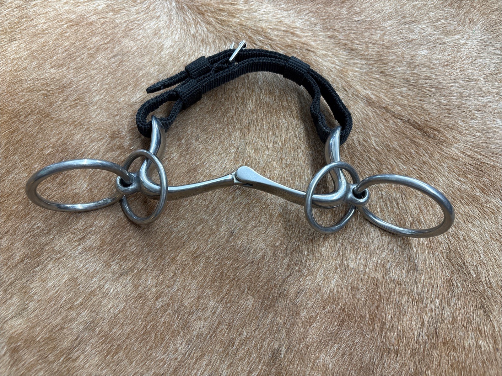 5” Springsteen Snaffle, Curved Half Cheeks