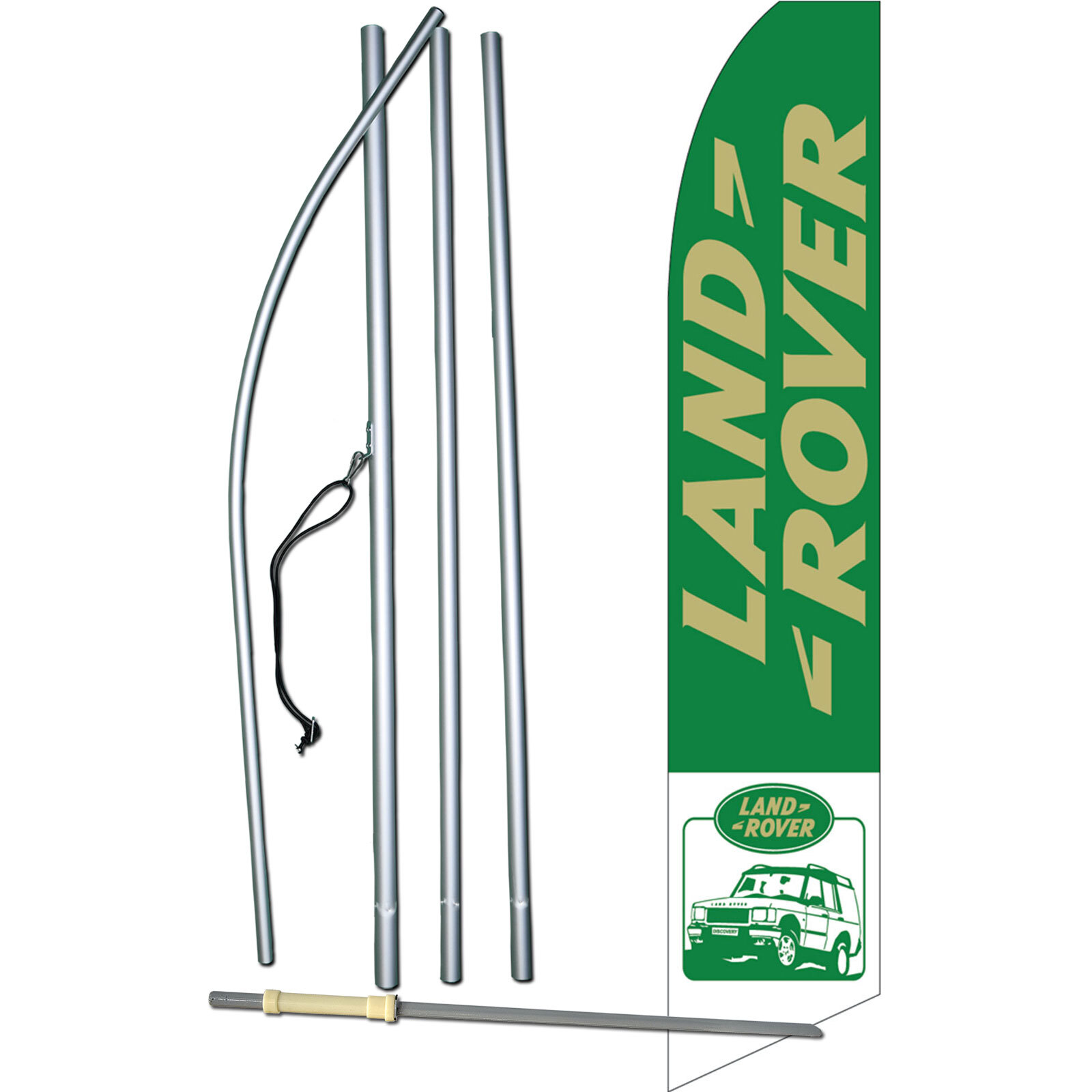 Land Rover Complete Swooper Flag Bundle