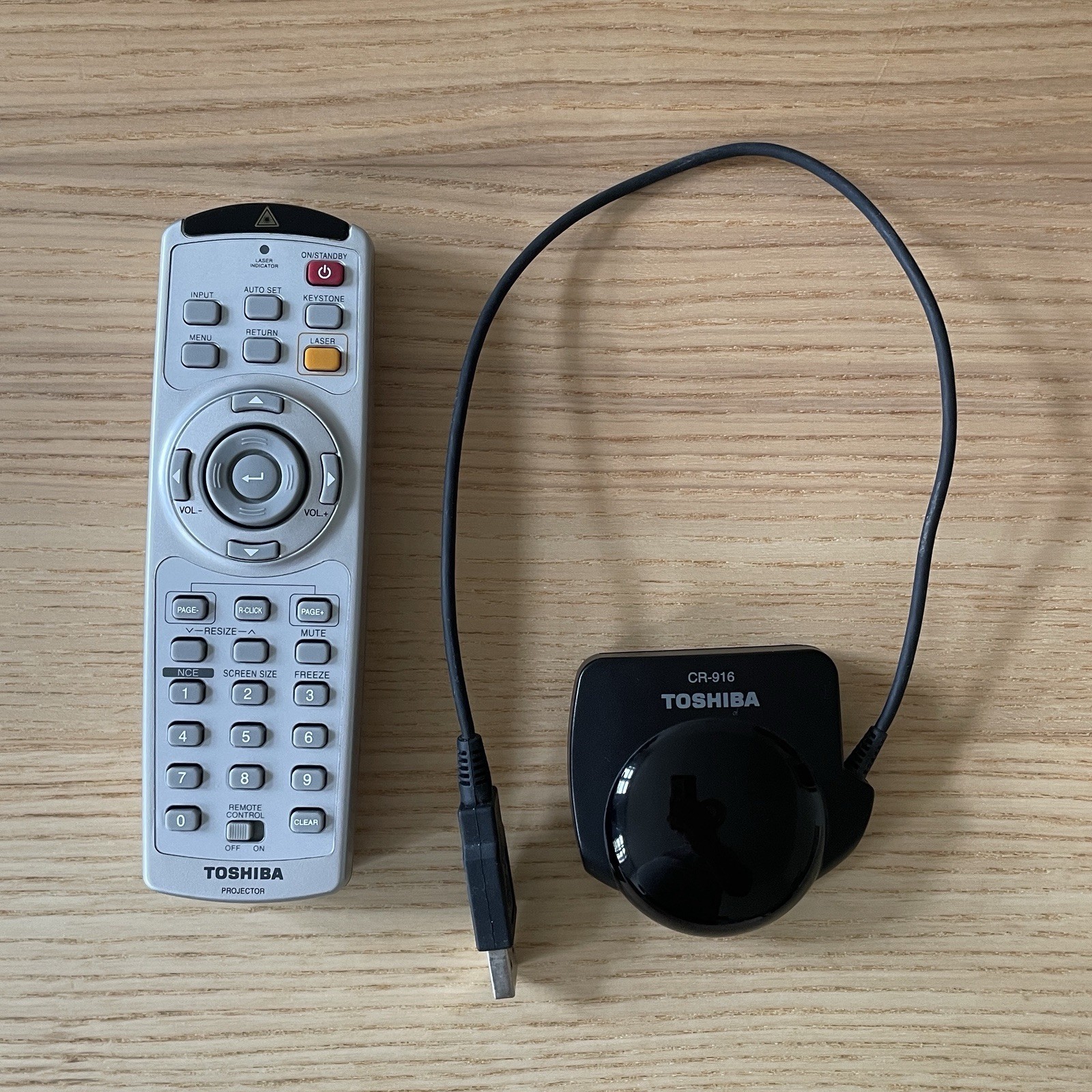USB Receiver RX T-IRC9 Remote Control Remote CT-90266 For Toshiba CR-916