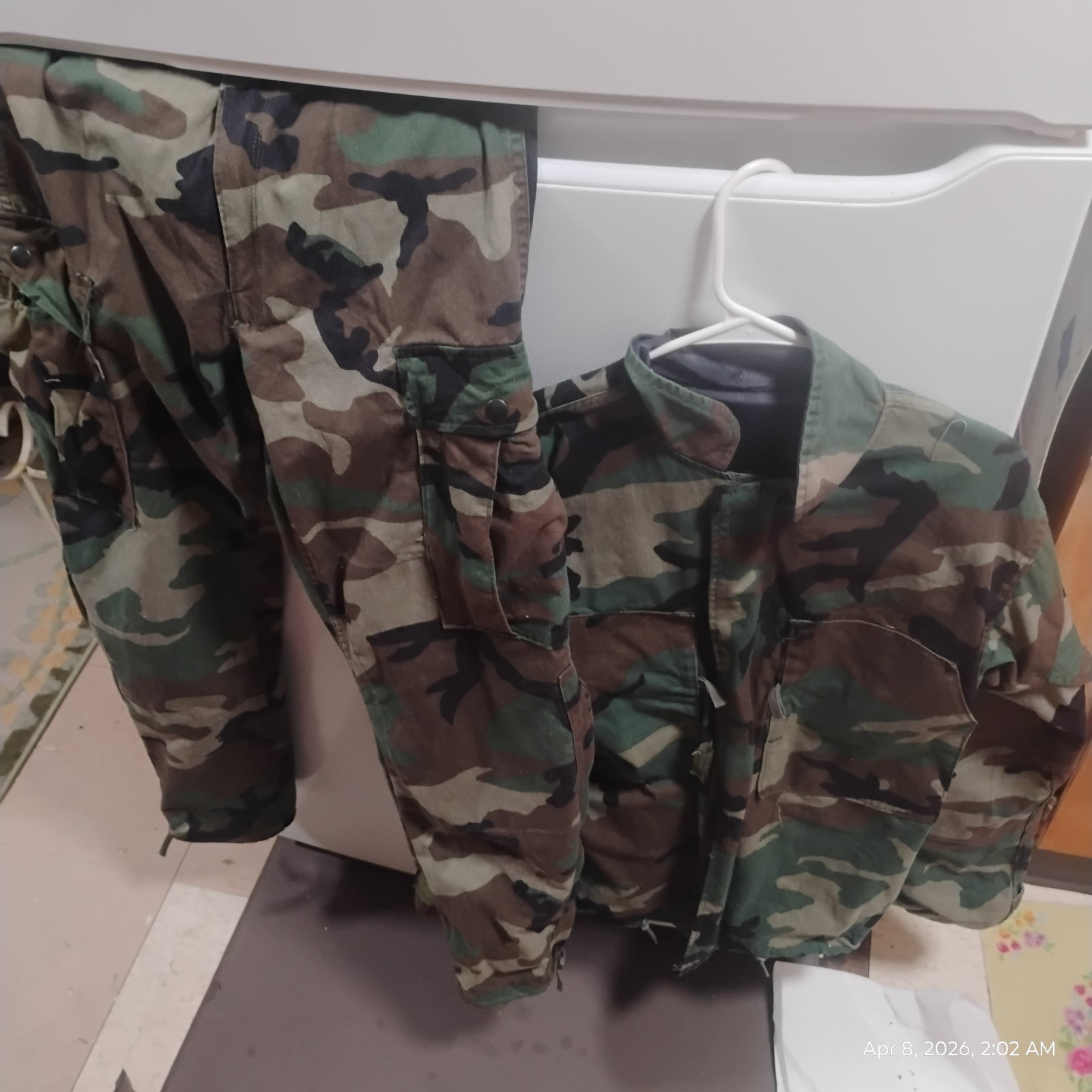 American Enterprises Camouflage Chemical Protective Military Jacket Pants