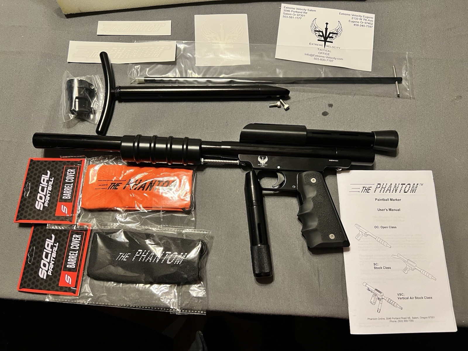 CCI Phantom 2.0 Pump Stock Class Paintball Marker, Freak Insert. Send Offers