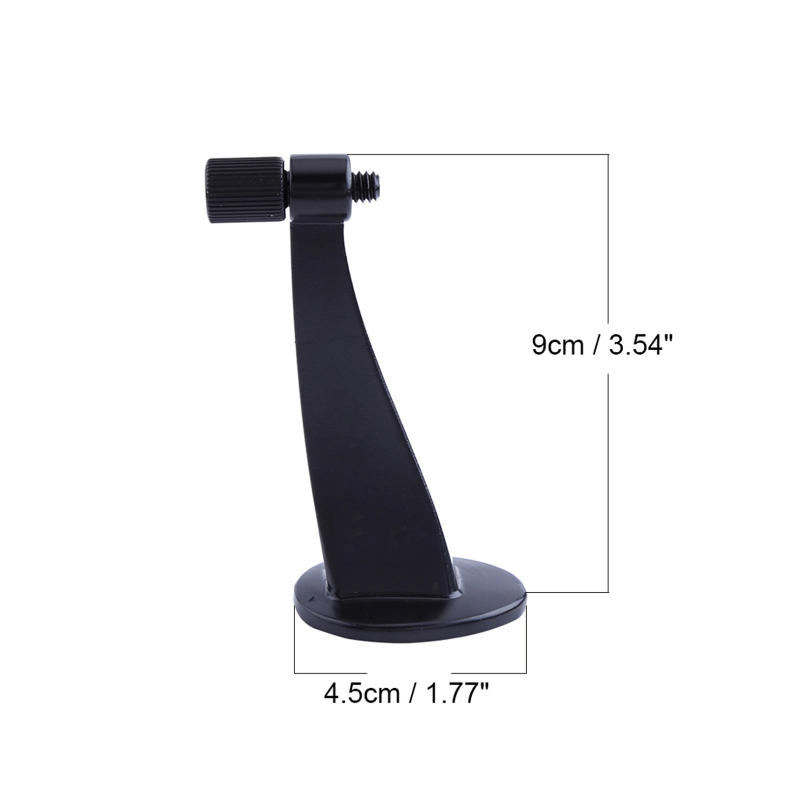 Black Metal Binocular Adapter Mount Tripods Bracket For Binocular