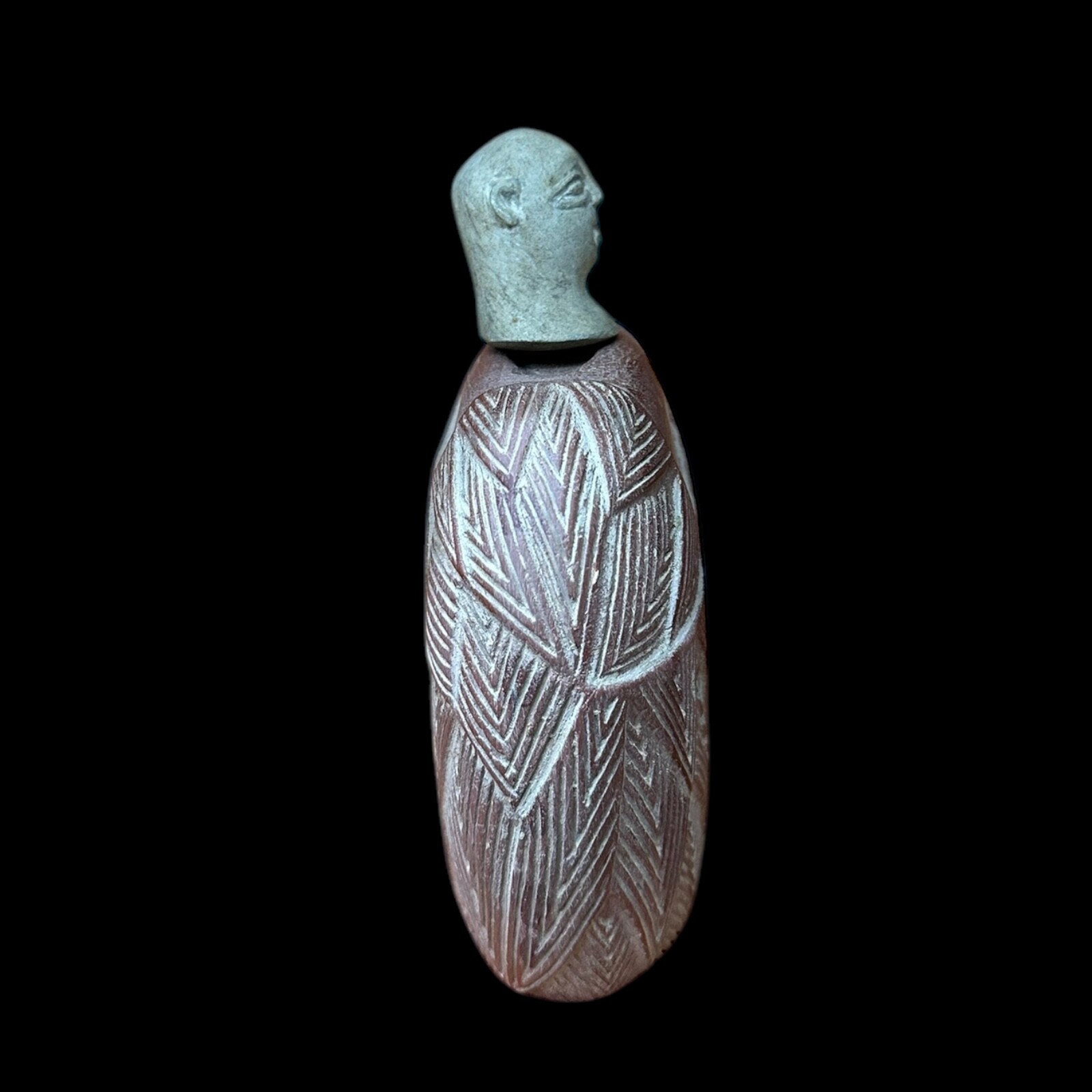 ANCIENT BACTRAIN MARGIANA SEATED STONE IDOL