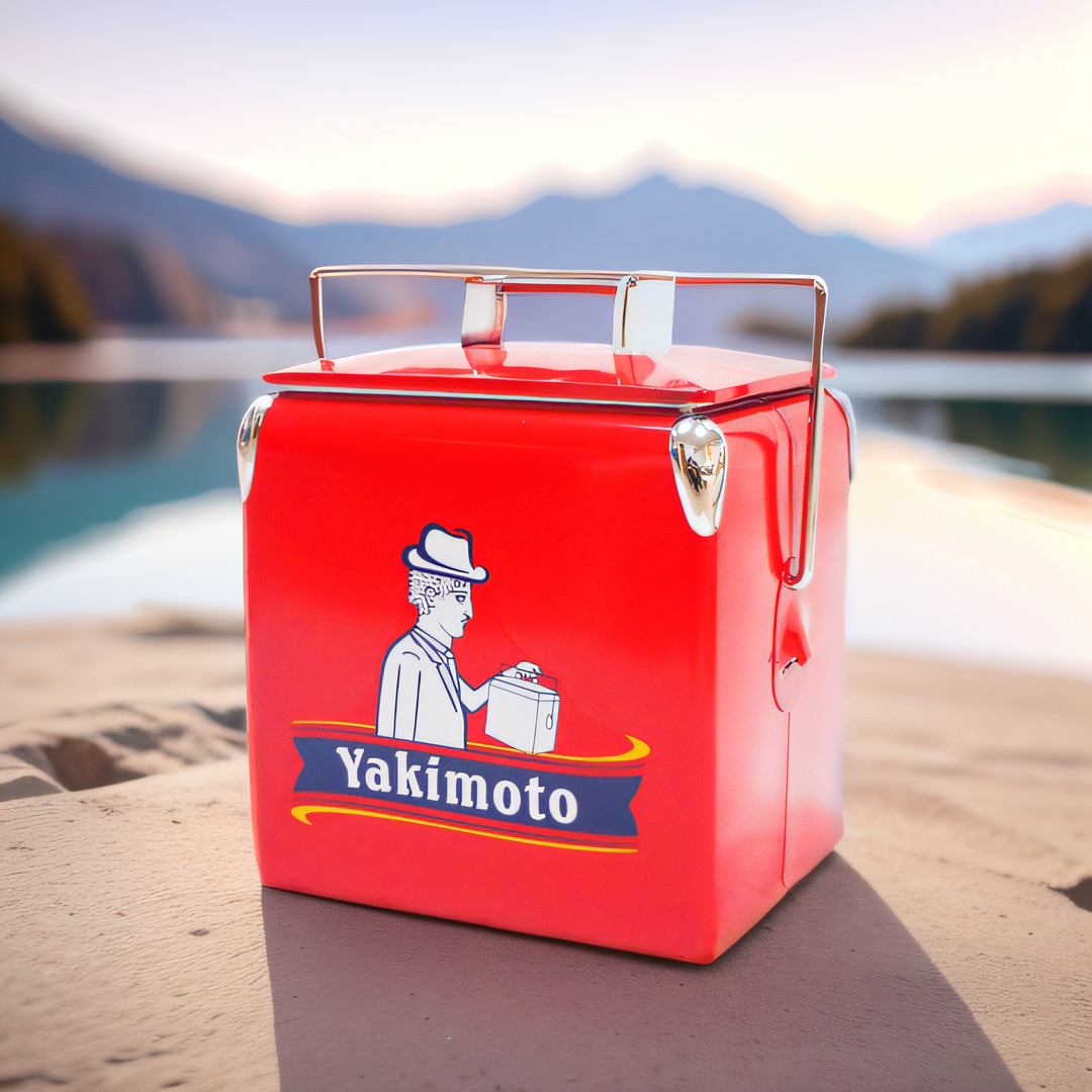 Yakimoto 13L/14Qt ICE Chest Cooler Camping Picnic Sport Drink Outdoor Party, Red