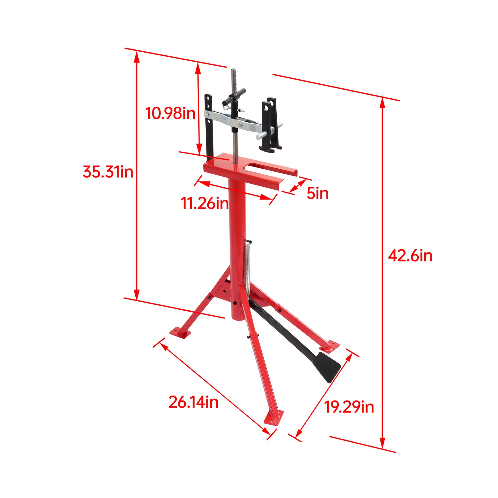 Red Foot Press Transmission Spring Compressor Drum Spring Install Remove Tool