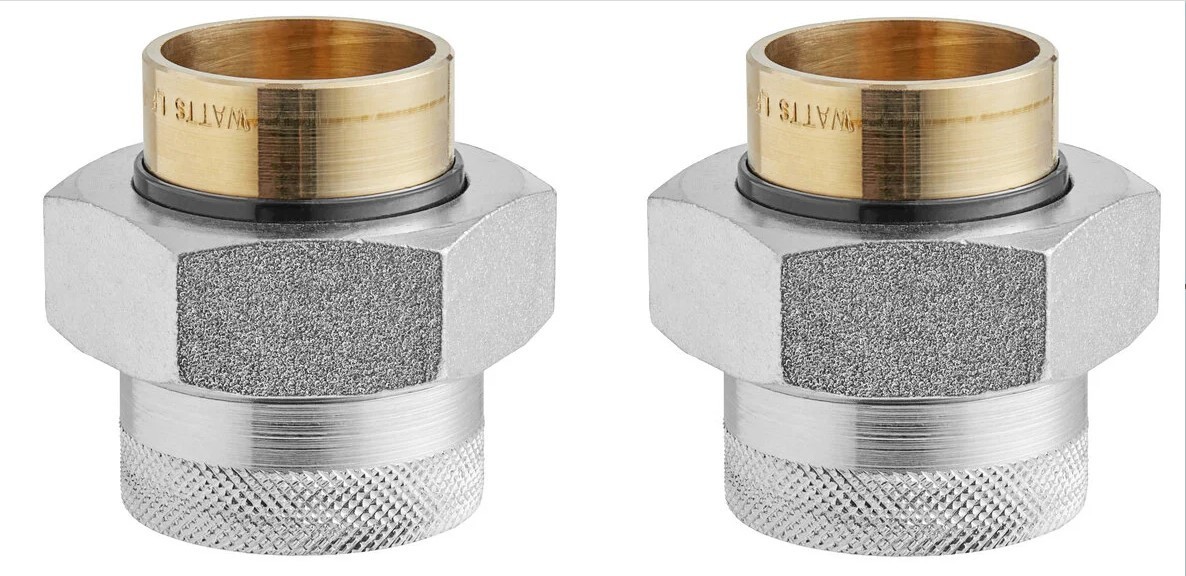 Watts  LF 3001A Dielectric Union 1-1/4" Inch Fip X Solder ⭐NEW LOT OF 2⭐