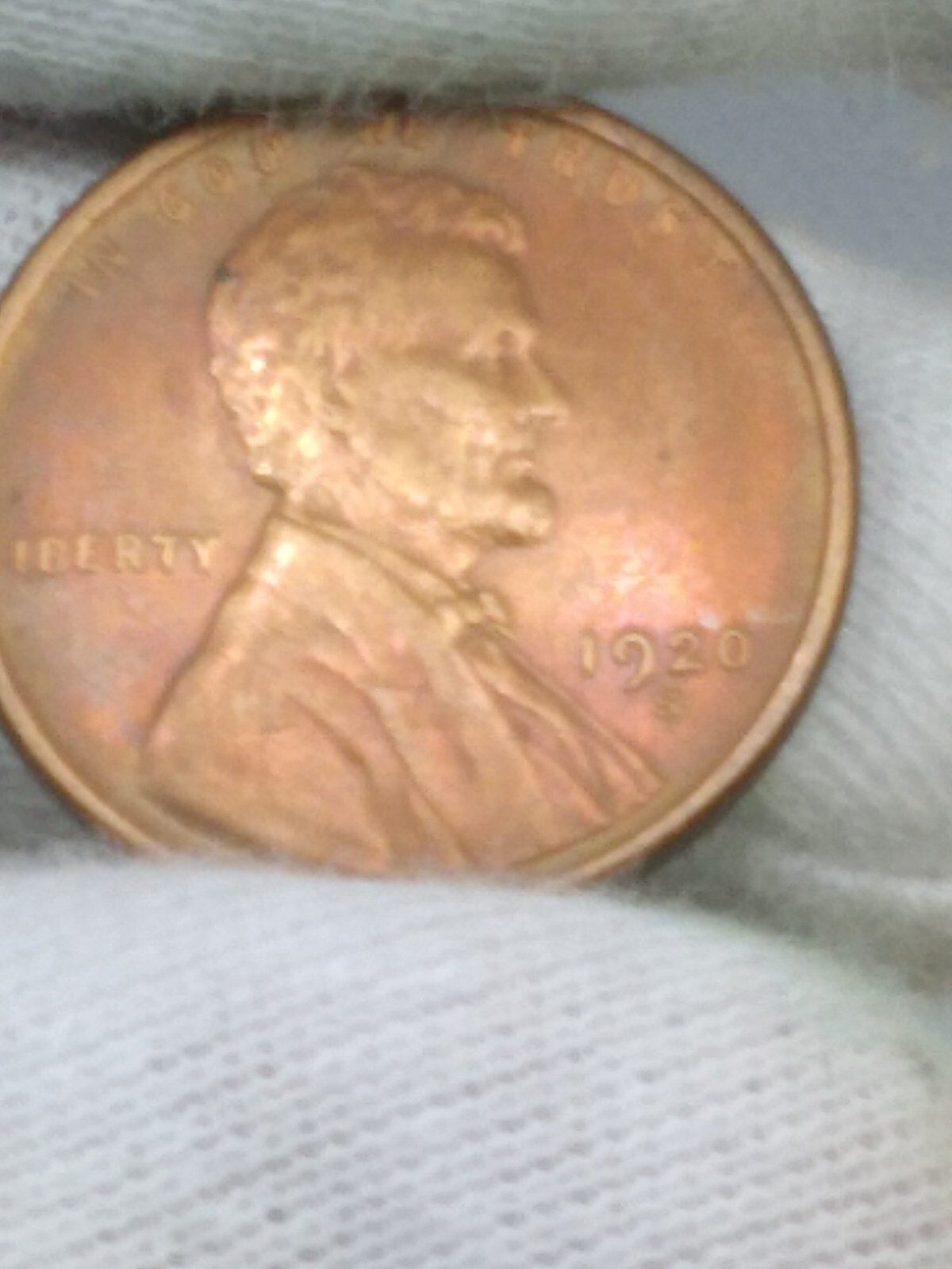 1920 S  RED BROWN LINCOLN WHEAT CENT NICE EYE APPEAL AND DETAILS A/451