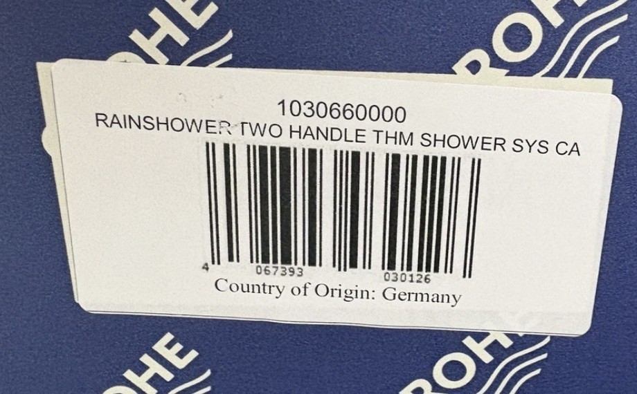 Grohe Grohtherm Rain shower 2-Handle Dual Function Thermostatic Shower