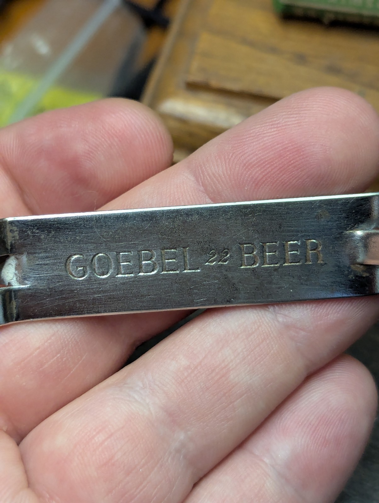 Goebel Beer 22 Bottle Opener