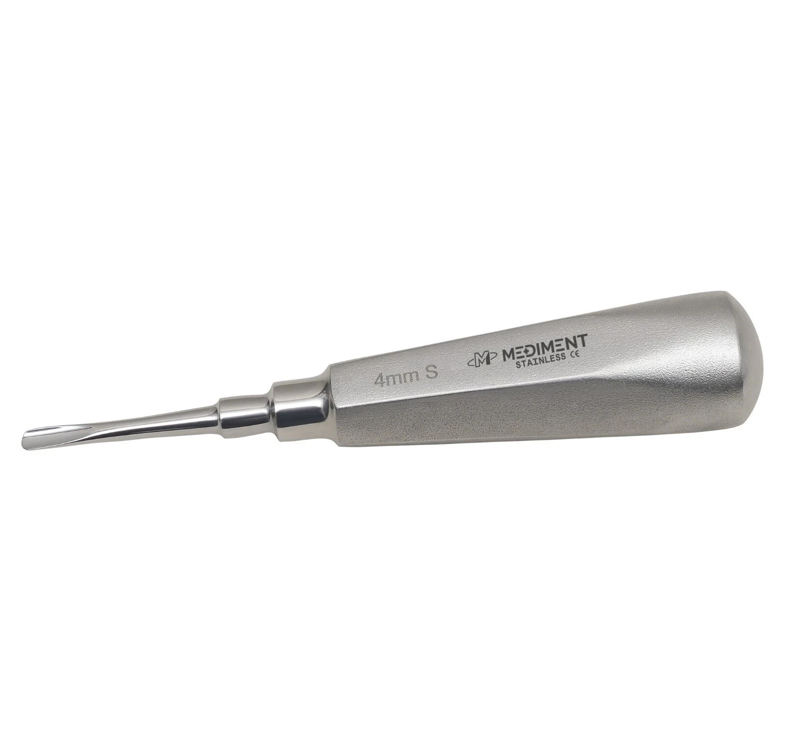 4mm Straight Tip Dental Root Tooth Luxating Elevator Pick Stainless