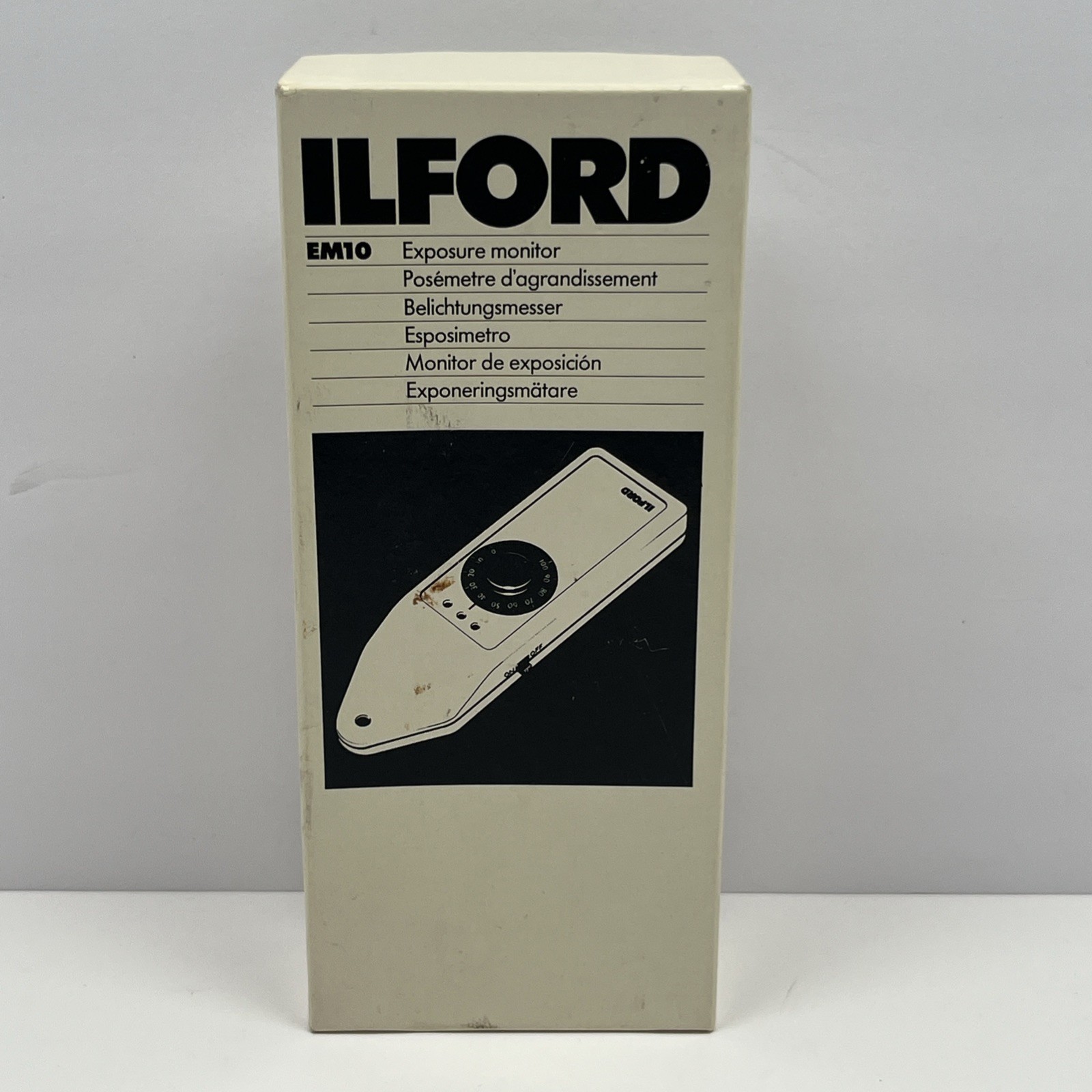 Vintage 1998 Ilford EM10 Exposure Monitor Tested & Working