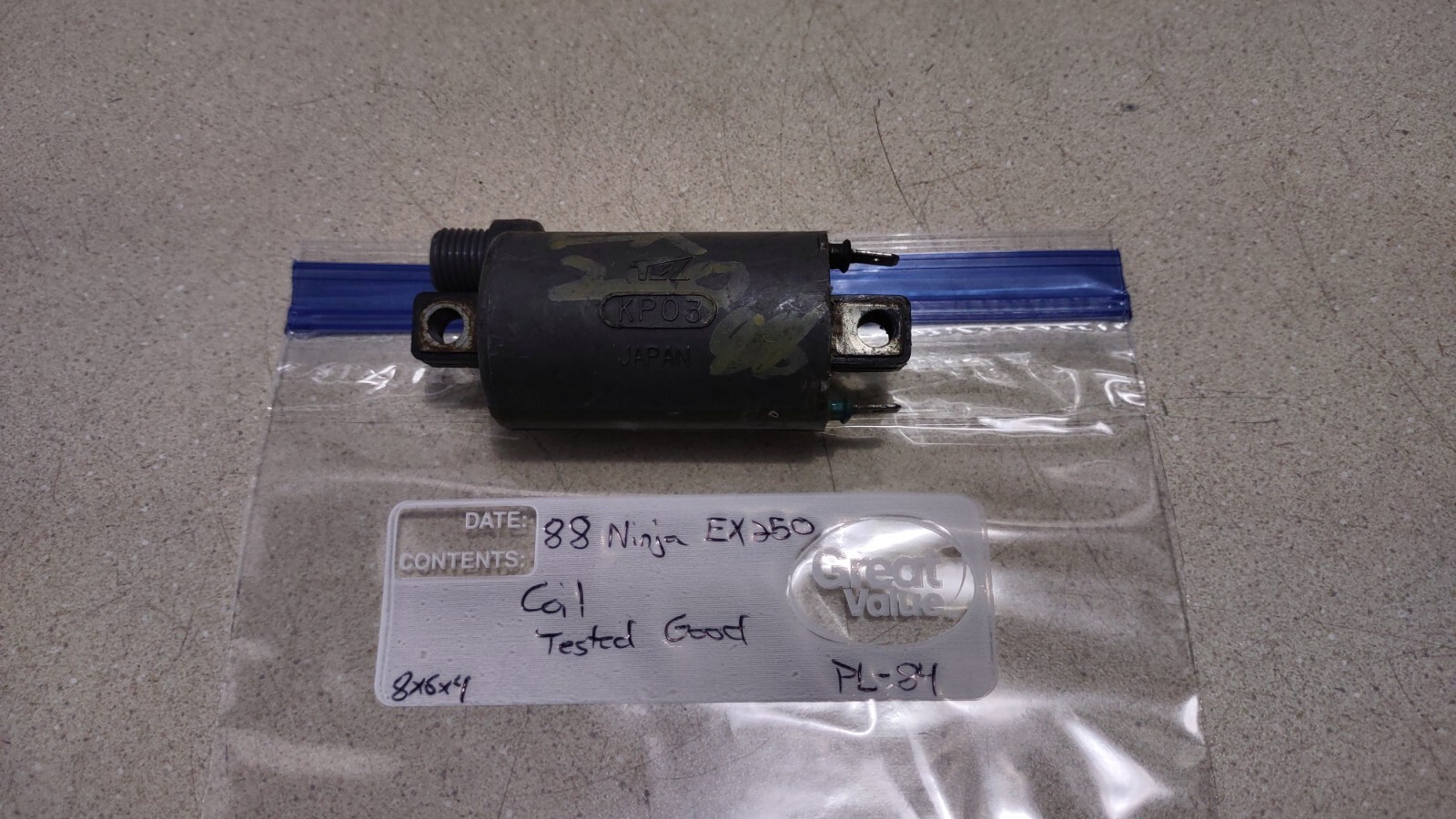 1988-2007 Kawasaki Ninja EX250 Igntion Coil #PL-84