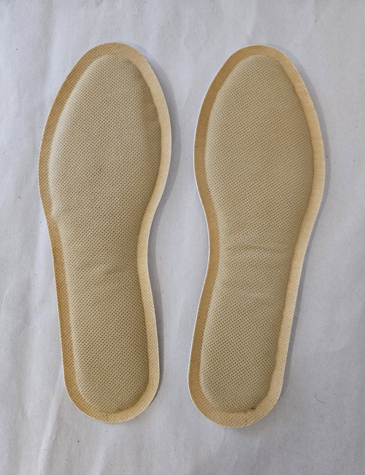 Self Heating Insole Non Woven Fabric Disposable Warming Insole Winter