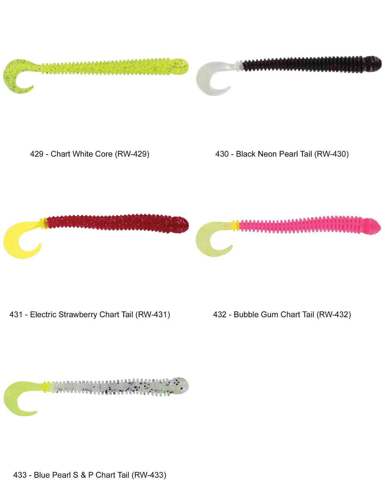 Big Bite Baits Ring Disc Worm (RW) Pick Any 33 Colors 4 Inch Soft Plastic Lures