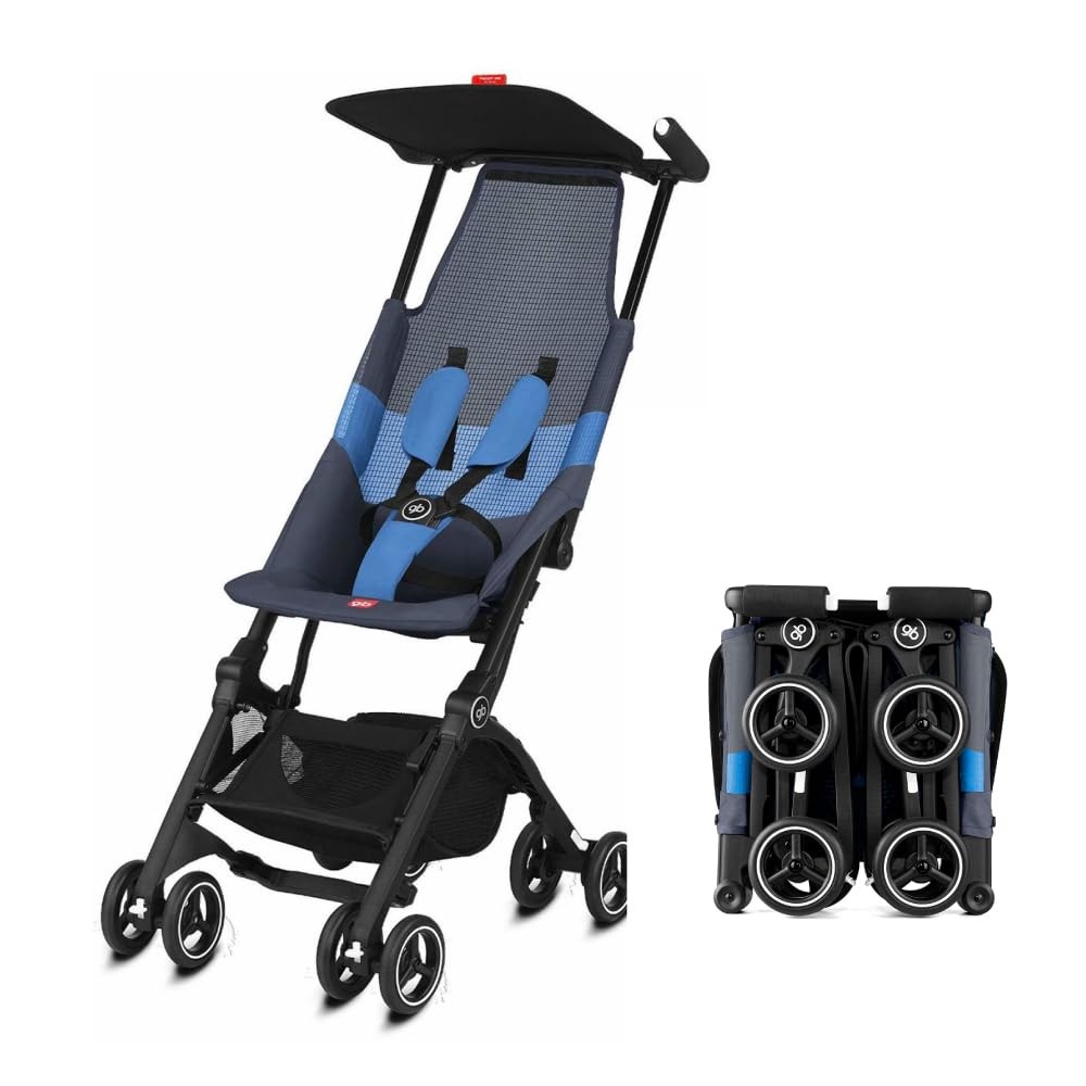 gb Pockit Air All Terrain Ultra Compact Lightweight Travel Stroller with Breatha