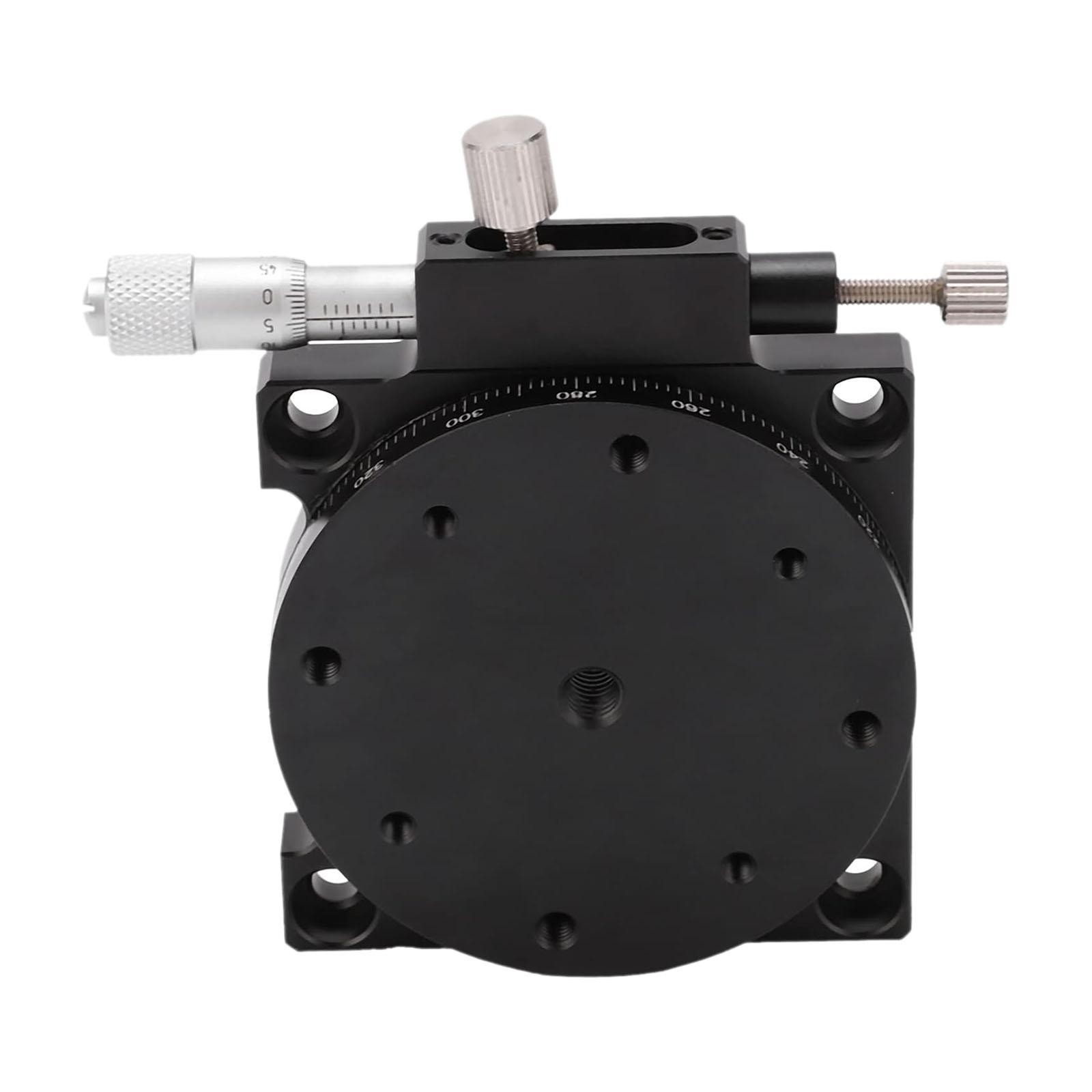Manual Displacement Platform 360° Rotary Accessories Professional Aluminum