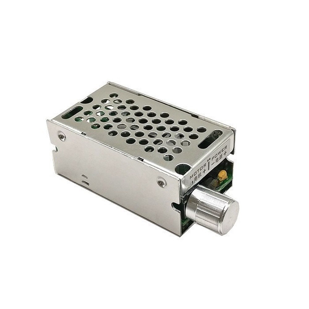 DC Motor Speed Controller Stepless Adjustment with Dustproof Potentiometer
