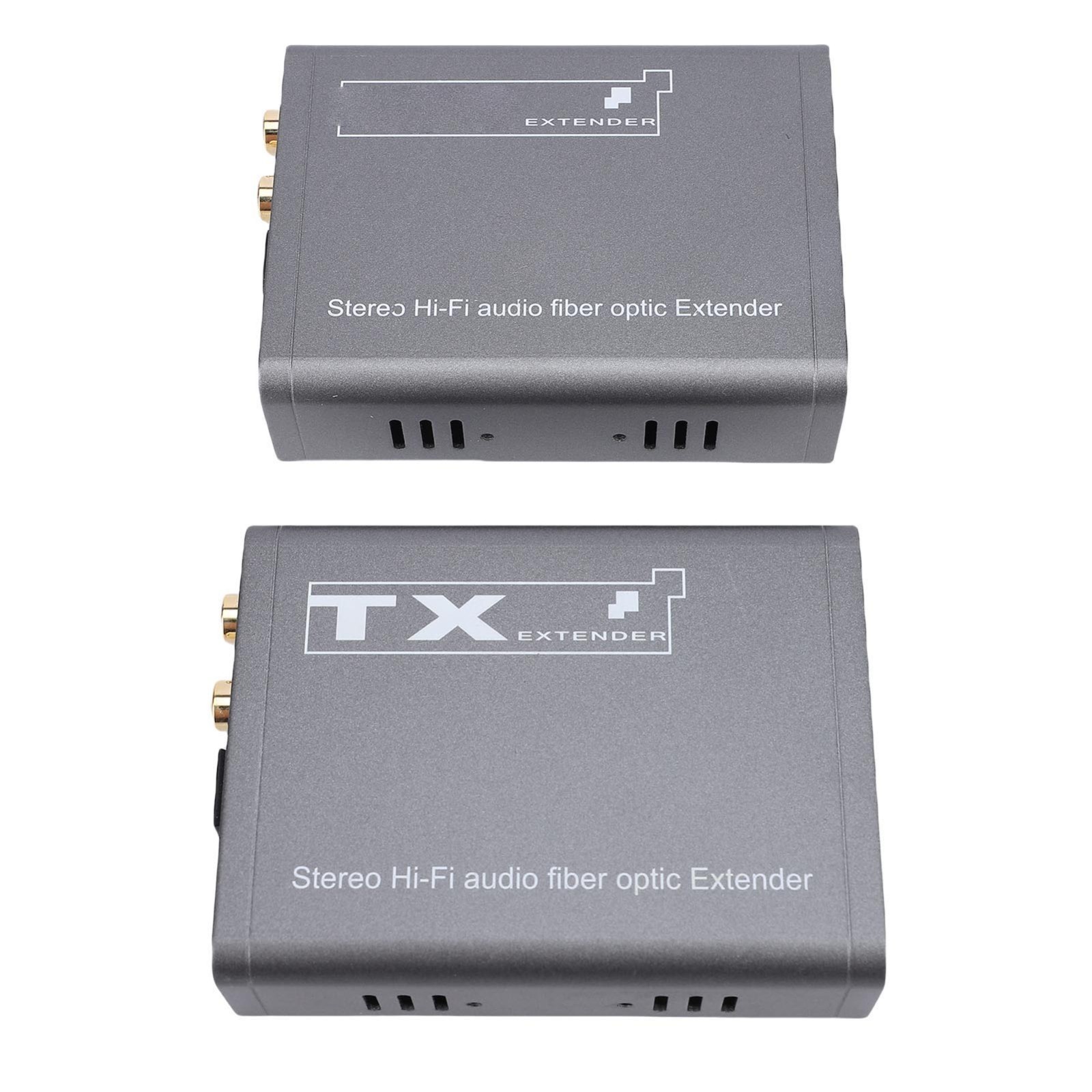 for RCA Audio Over Fiber Extender 20KM Single Mode 2KM Multi Mode for RCA Extend
