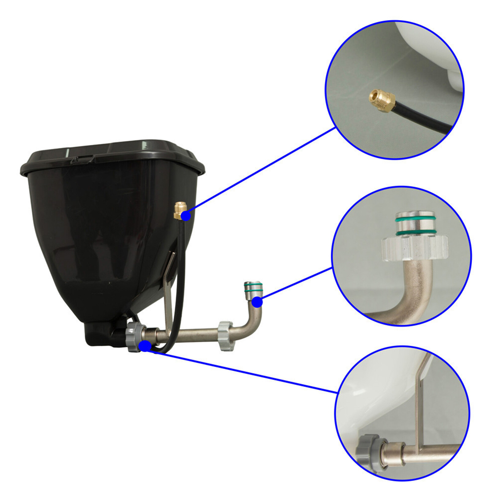 17H171 6L Hopper for Small Electric Airless Paint Sprayer FinishPro Airless
