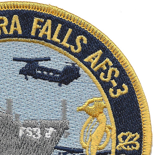 USS Niagara Falls AFS-3 Combat Stores Ship Patch