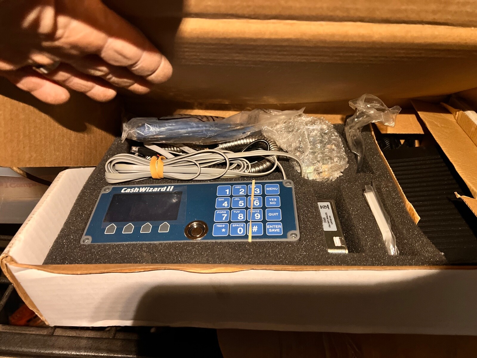OEM Amsec CashWizard II Electronic Cash Safe Access Control System. Complete Kit