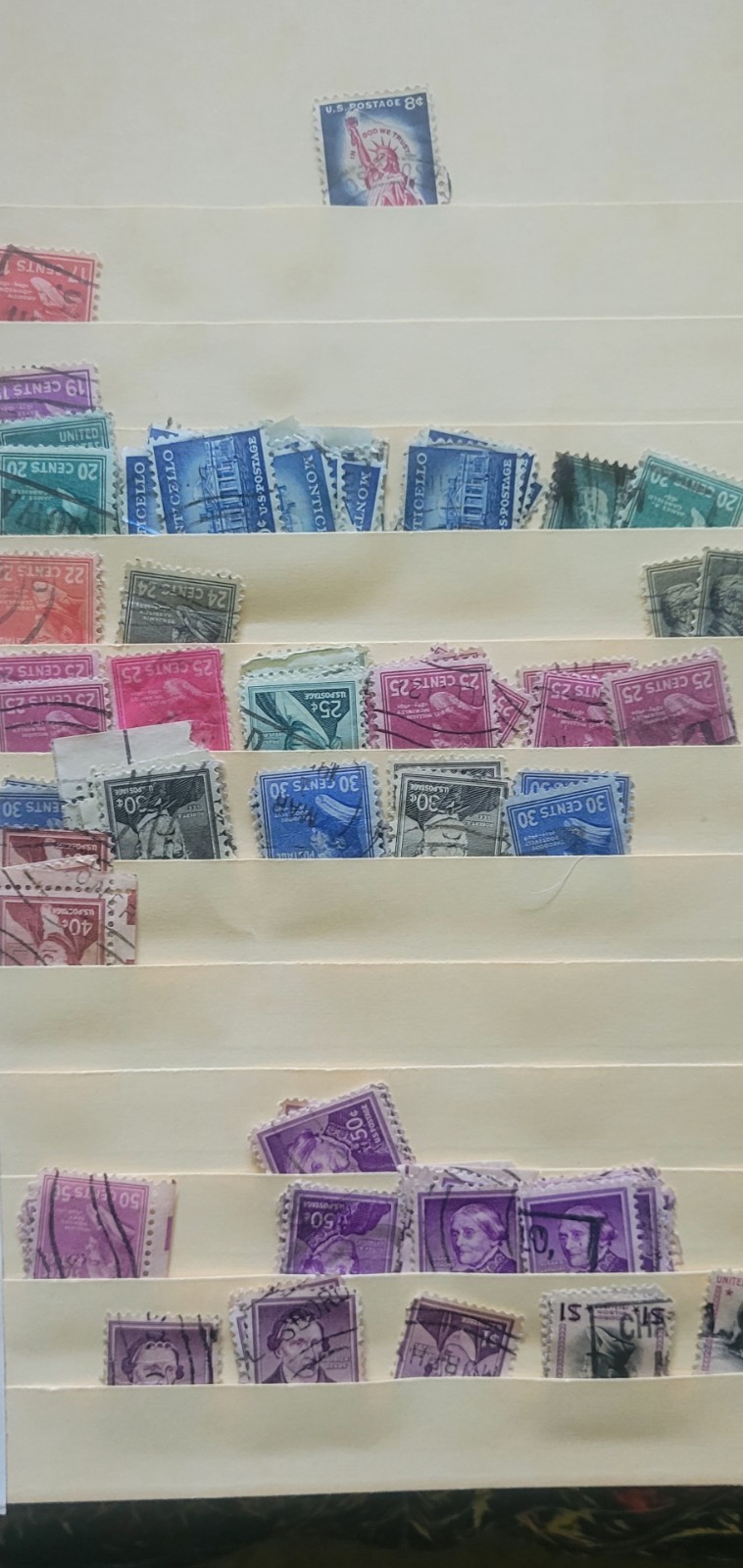 Vintage Stamp Collection