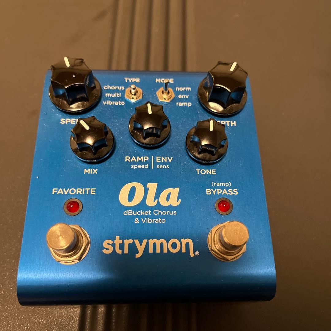 Strymon Ola Chorus Pedal Stereo Effects Effector Used