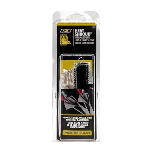 Heat Shroud – 1/2" – 1-1/4" I.D. x 3 ft Aluminized 1/2" - 1-1/4" I.D. x 3ft