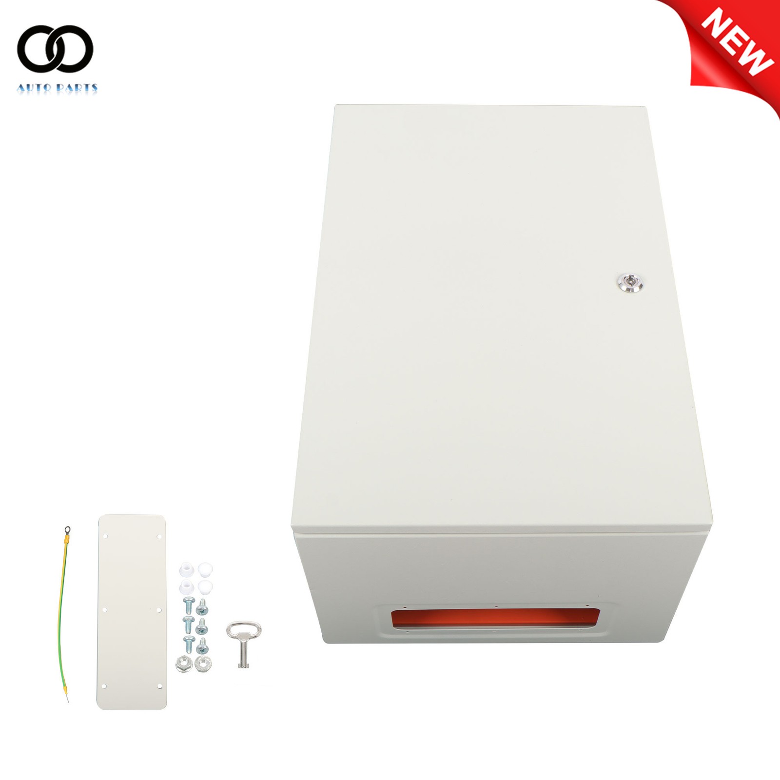 1Pack Carbon Steel Electrical Enclosure 24×16×12" IP65 Outdoor Electrical Box