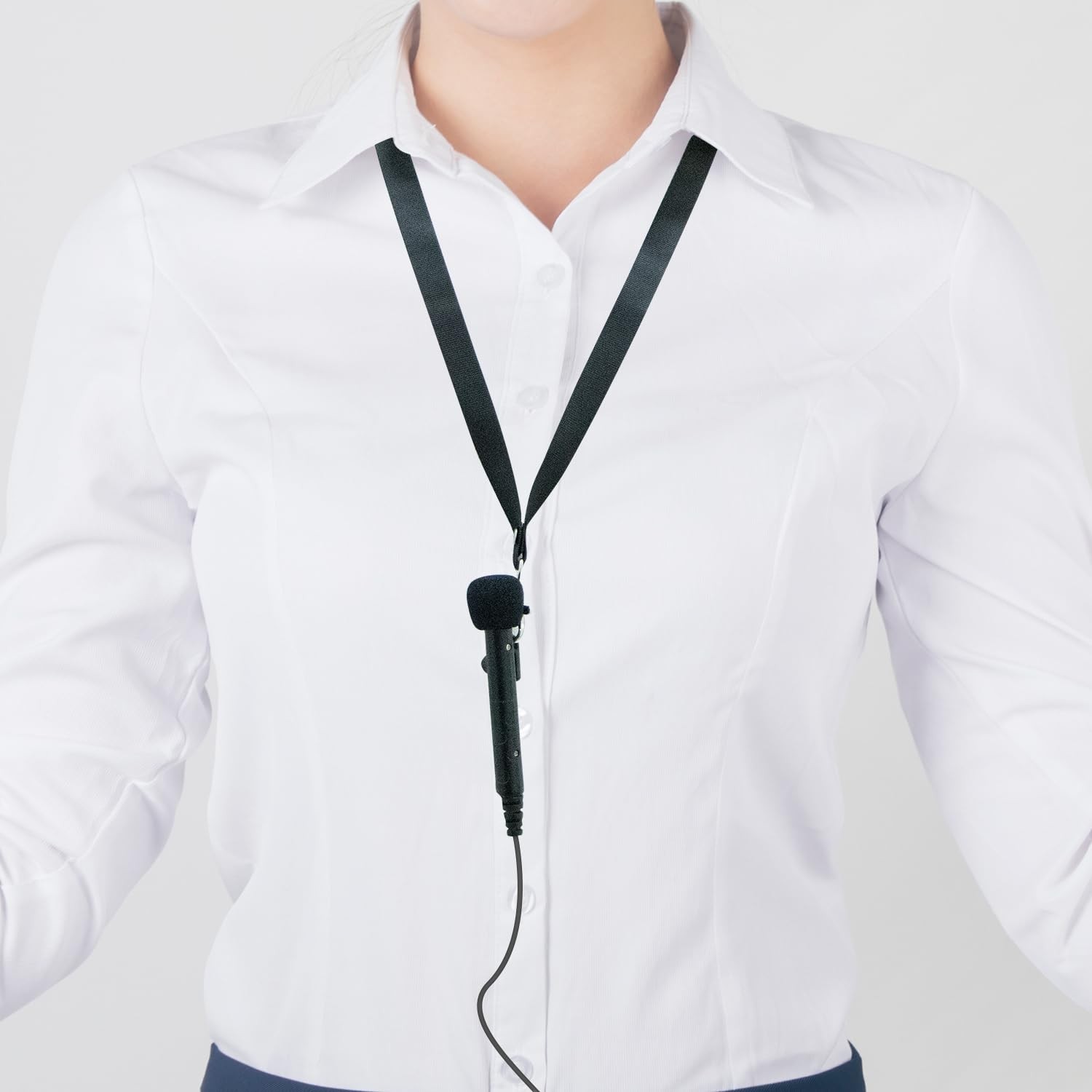SHIDU Clip On Wired Microphone 3.5mm Compatible with Smartphone Amplifier, Mi...