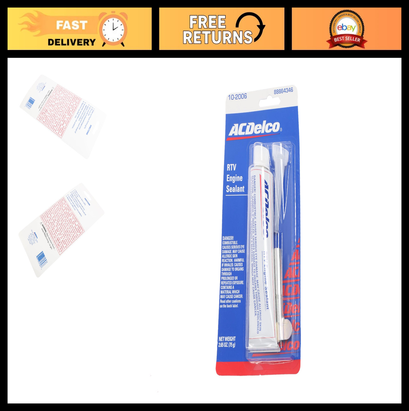 RTV Engine Sealant 75g - High-Performance Automotive Gasket Maker for Leak Repai