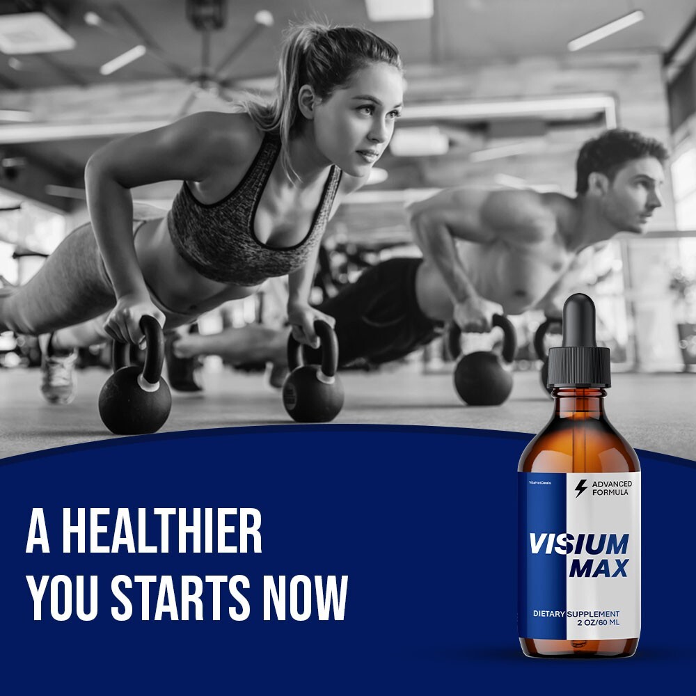 Visium Max Liquid Drops, Extra Strength VisiumMax, All Natural Formula (3 pack)