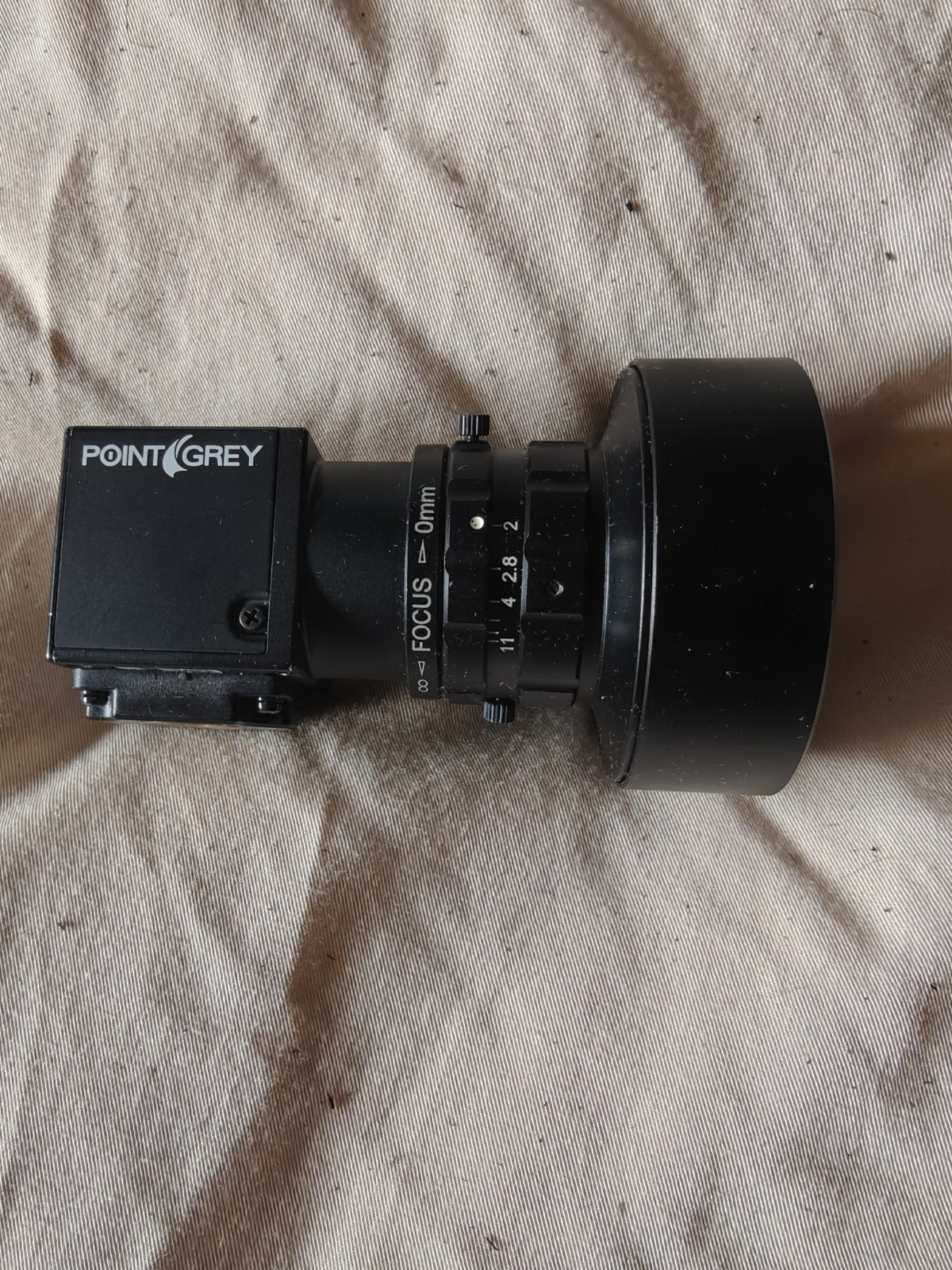 FLIR PointGrey FL3-U3-13E4M-C Industrial USB 2.0 Camera with Lens and mount