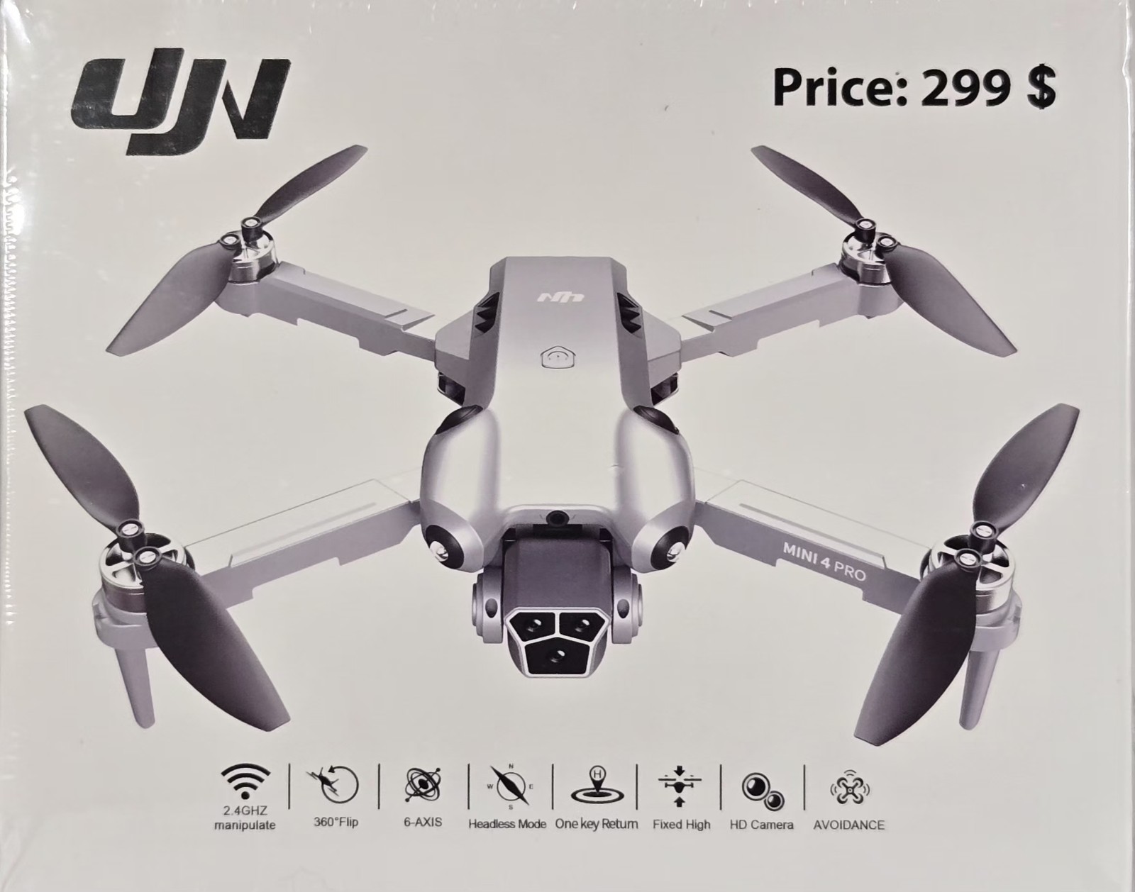 Mini Drone -AR4 Pro With Camera, GPS Drone With Camera 4K, Brand New