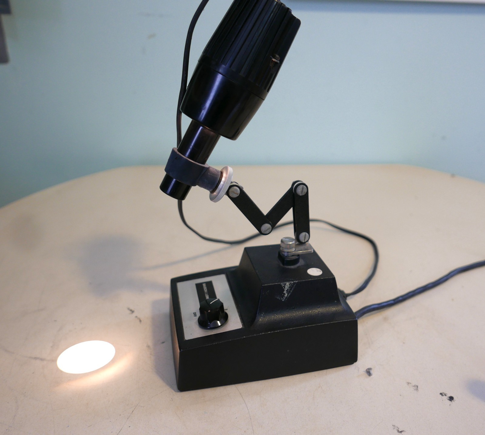 Bausch & Lomb Microscope Illuminator Transformer 31-35-28 With Working Light