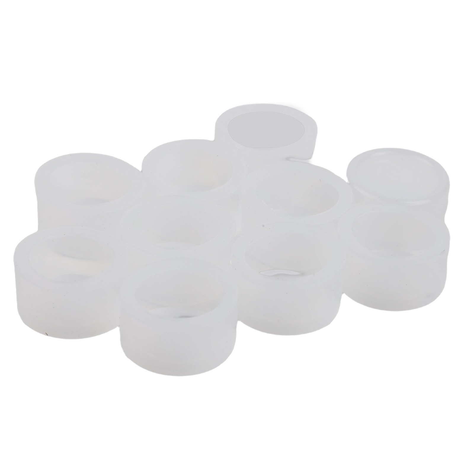 Push Button Switch Cover Clear Petroleum Reasonable Structure Rubber 10pcs